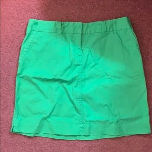 Lilly Pulitzer Green Cotton Golf Skirt